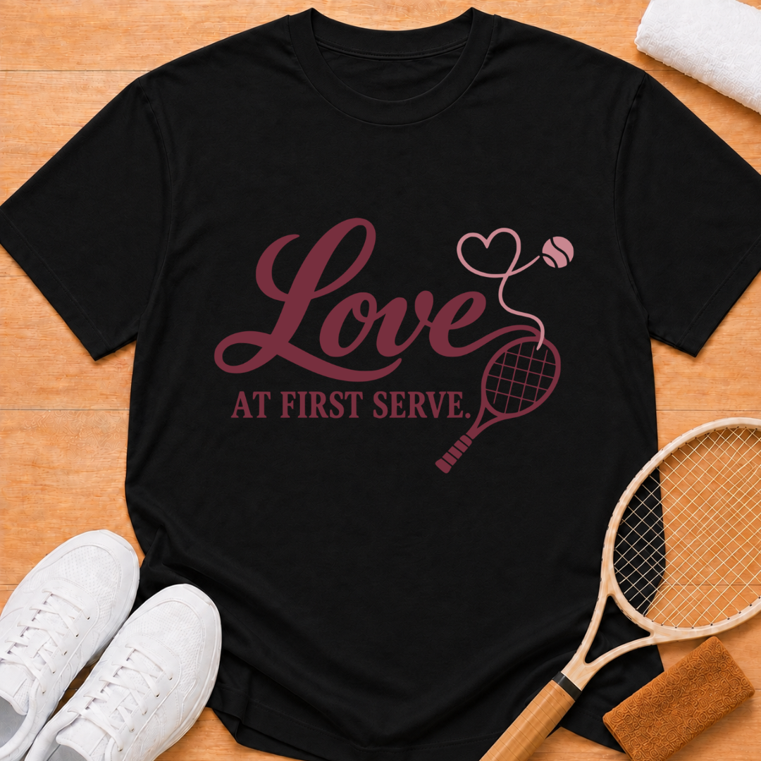 Love at First Serve T-shirt
