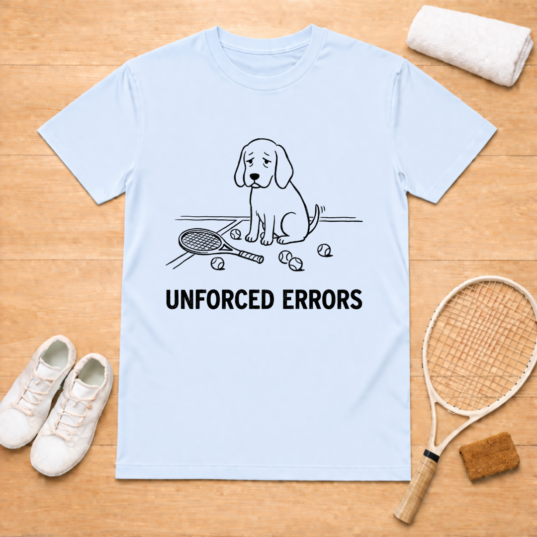 Unforced Error Puppy T-Shirt