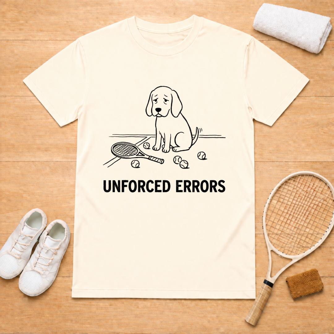 Unforced Error Puppy T-Shirt