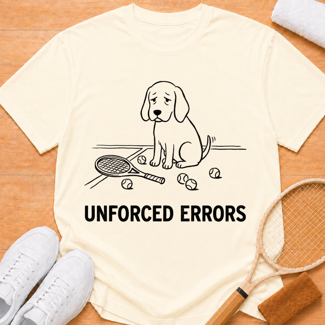 Unforced Error Puppy T-Shirt