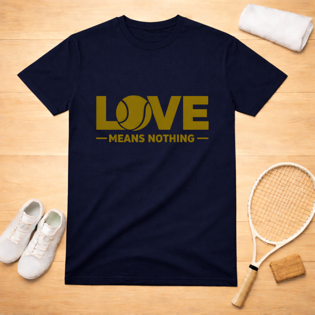 Love Means Nothing T-shirt