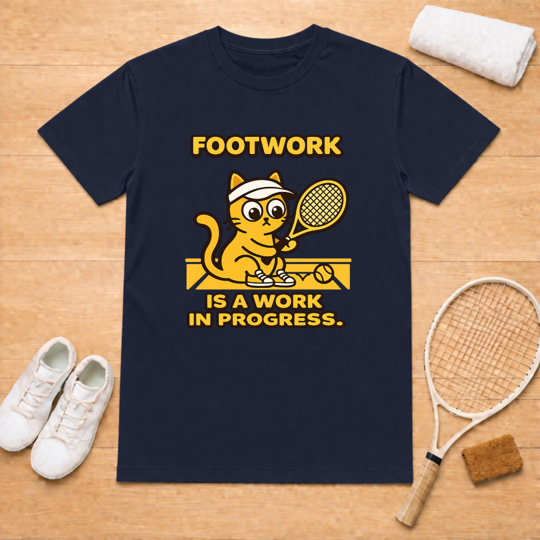 Footwork is in progress T-Shirt