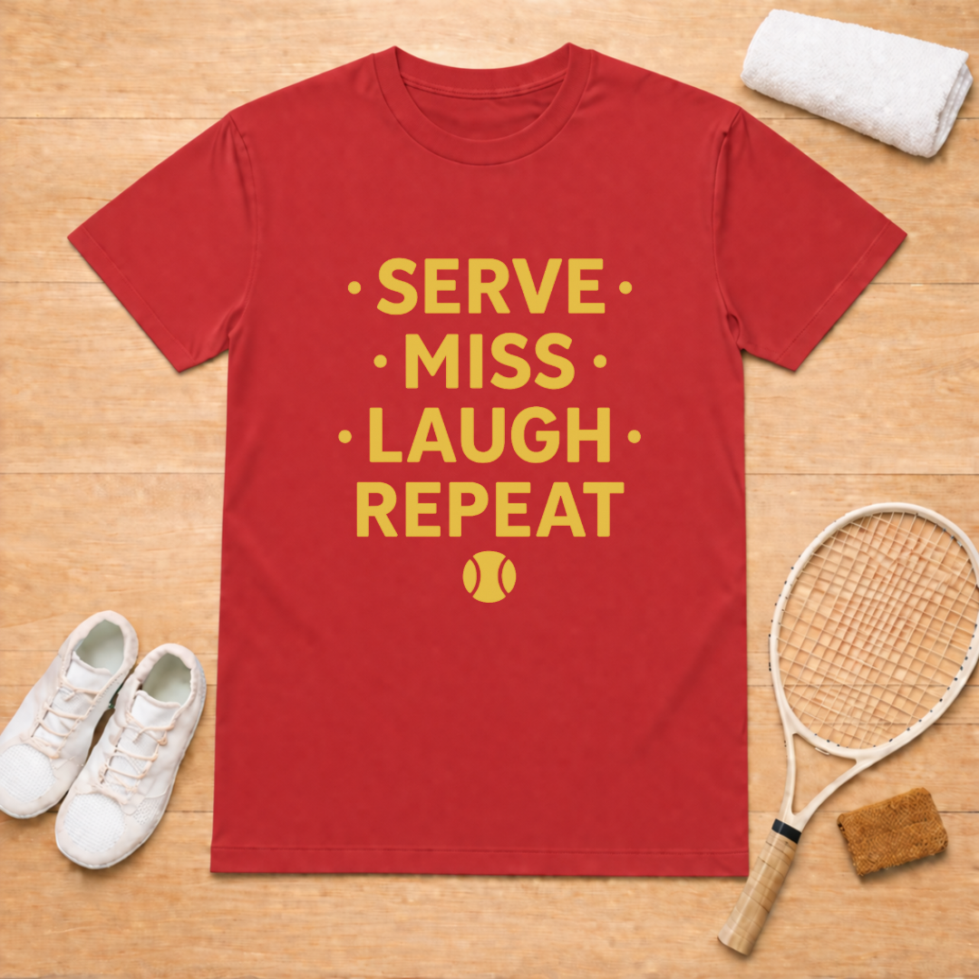 serve miss laugh repeat T-Shirt
