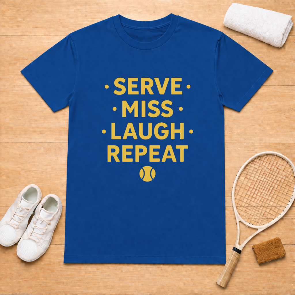serve miss laugh repeat T-Shirt