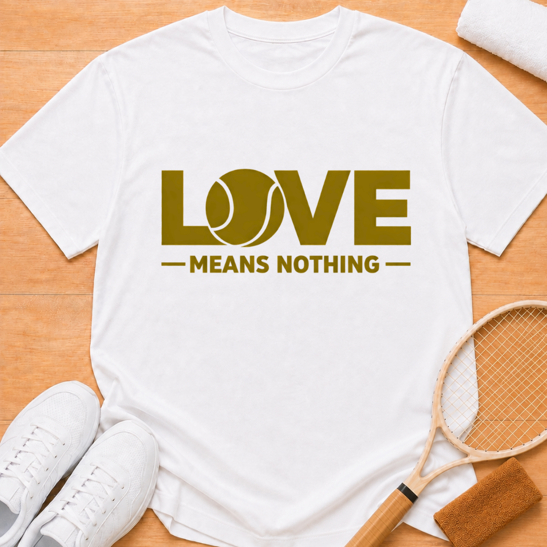 Love Means Nothing T-shirt