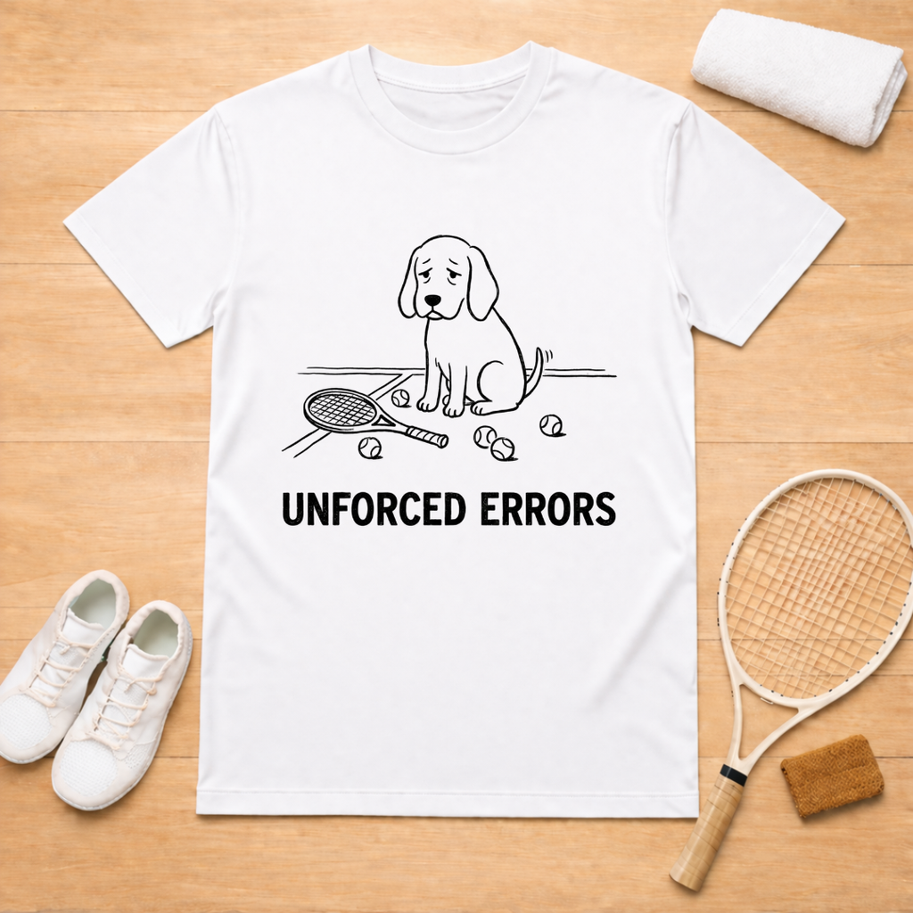 Unforced Error Puppy T-Shirt