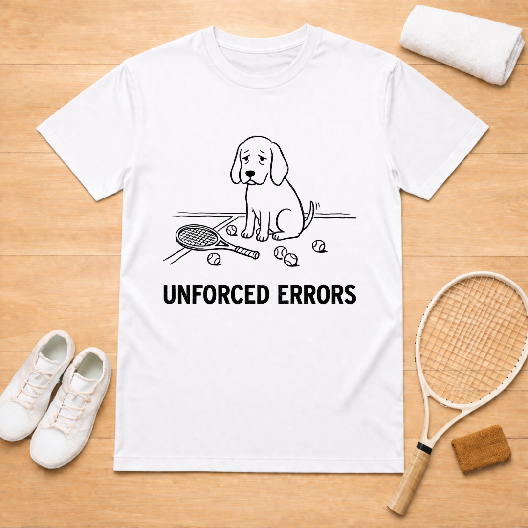 Unforced Error Puppy T-Shirt