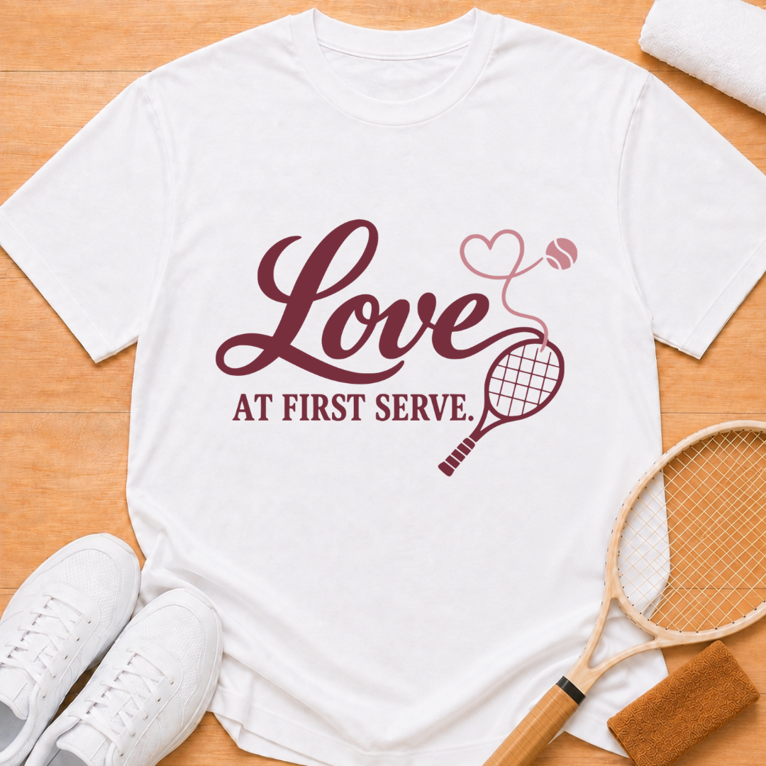 Love at First Serve T-shirt